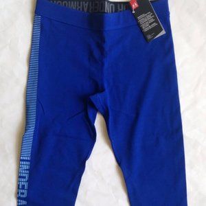 Under Armour UA Favorite Graphic Fitted Capri 19" Inseam Performance Pants Blue